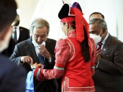 НҮБ-ын ЕНБДарга Антонио Гутерреш Монгол Улсад хүрэлц