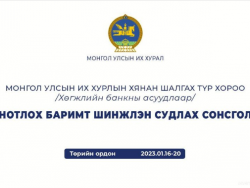 Монгол Улсын Хөгжлийн банкнаас санхүүжүүлсэн төсөл, 
