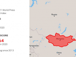 Монгол Улс хэвлэлийн эрх чөлөөний индексээр таван ба